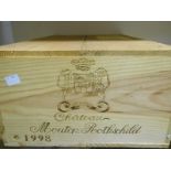 Chateau Mouton Rothschild, Pauillac 1er Cru 1998, twelve bottles in owc (ex. The Wine Society)