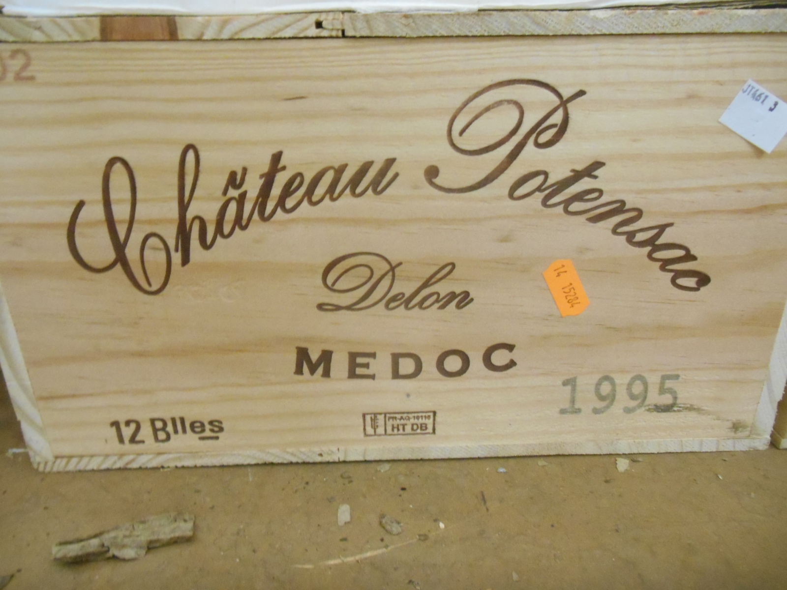 Chateau Potensac, Medoc 1995, twelve bottles in owc