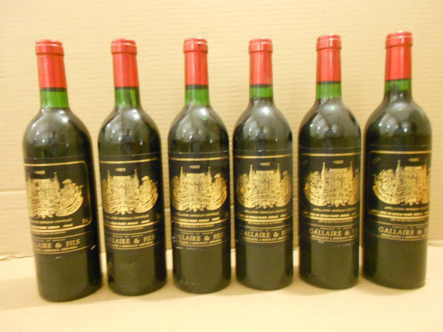 Chateau Palmer, Margaux 3eme Cru 1983, twelve bottles. Removed from a college cellar (one level at - Image 3 of 3