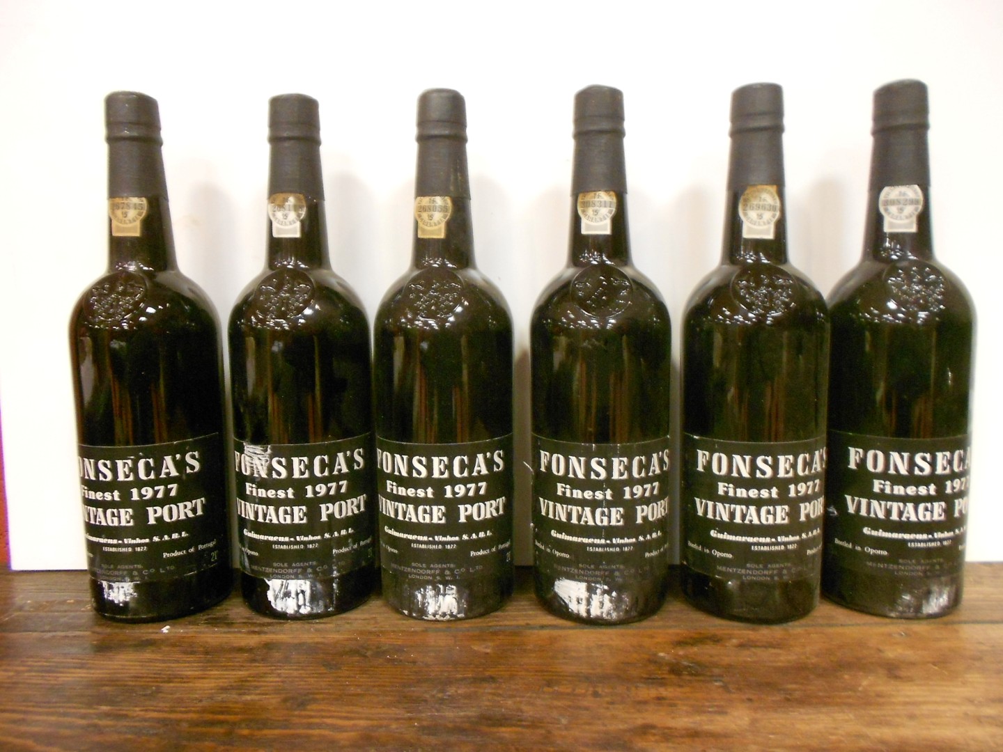 Fonseca Vintage Port 1977, twelve bottles. Removed from a college cellar - Image 2 of 2