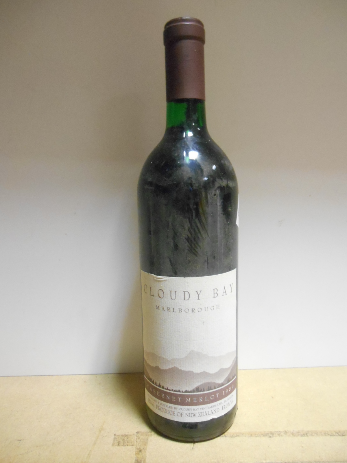 Penfolds Grandfather Rose Tawny Port, NV, one bottle; Cloudy Bay Cabernet Merlot 1989, one bottle ( - Image 2 of 2