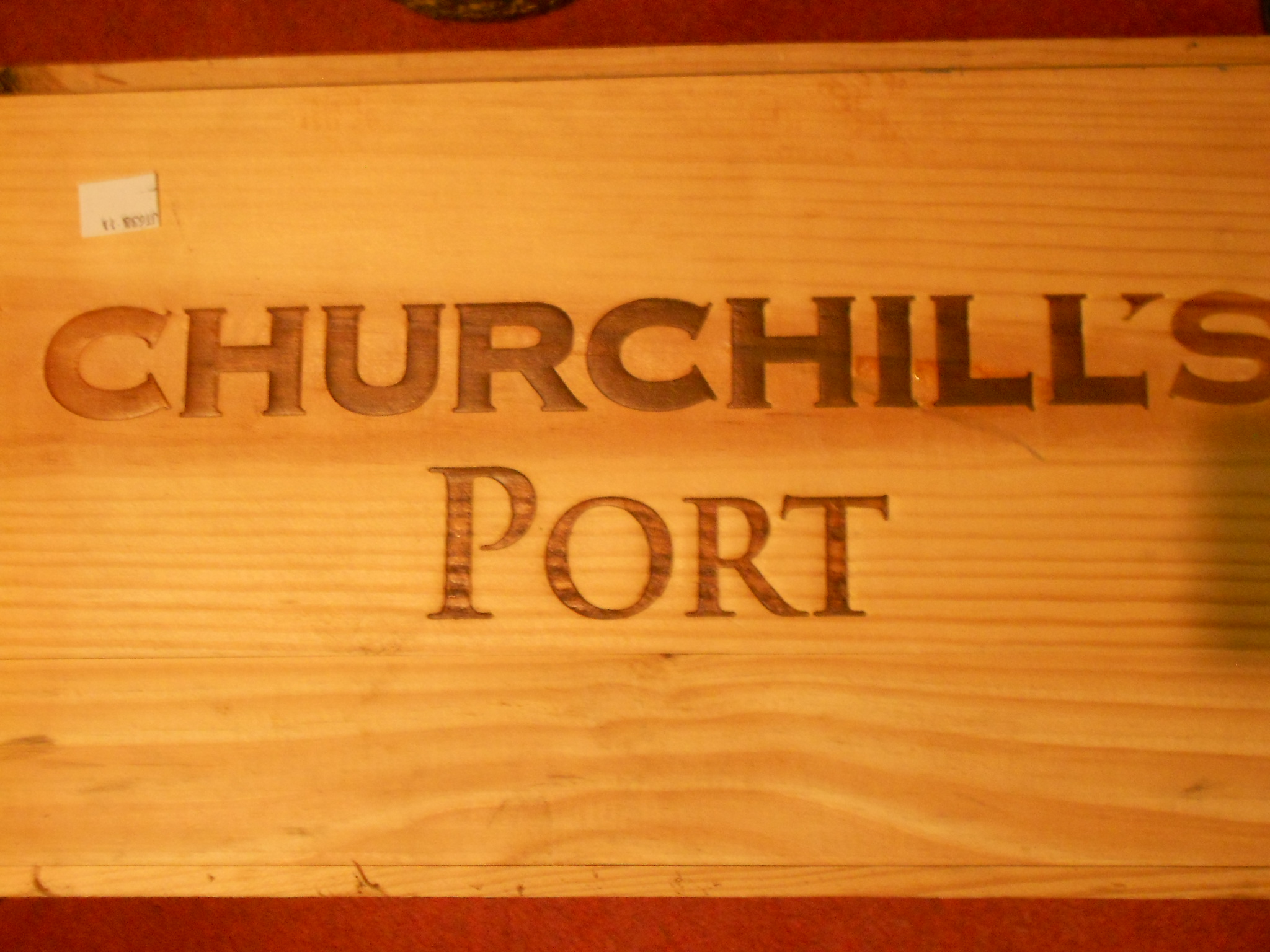 Churchill's Vintage Port 2003, twelve bottles in owc
