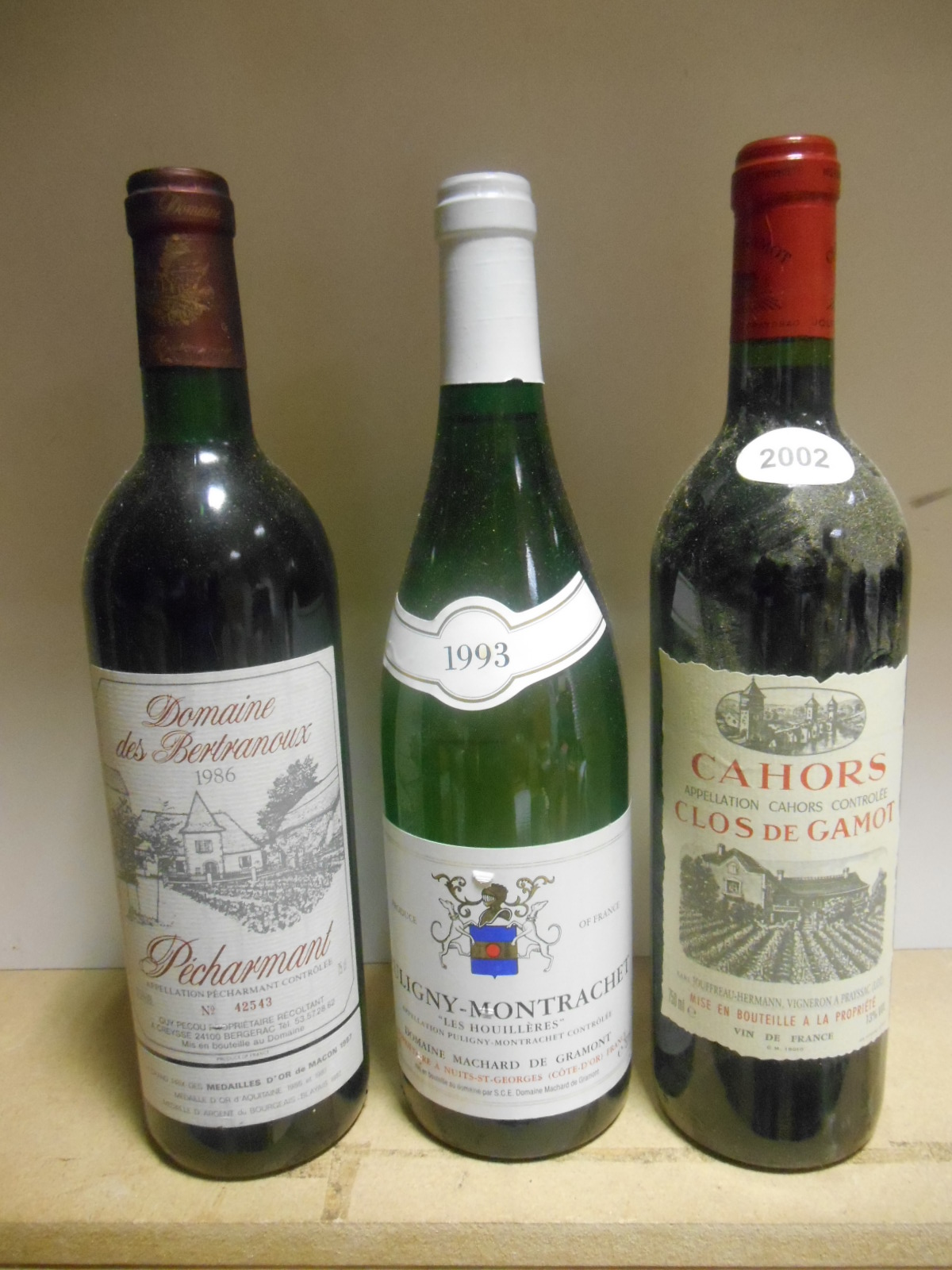 Ten mixed wines: Chassagne Montrachet Premier Cru 2008, Domaine Fontaine Gagnard la Maltroie, one - Image 3 of 3