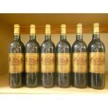 Chateau Batailley, Pauillac 5eme Cru 1996, four bottles; together with two bottles of the 1994