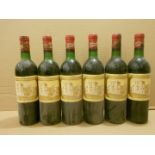 Chateau Ducru Beaucaillou, St Julien 2eme Cru 1970, twelve bottles. Removed from a college cellar.