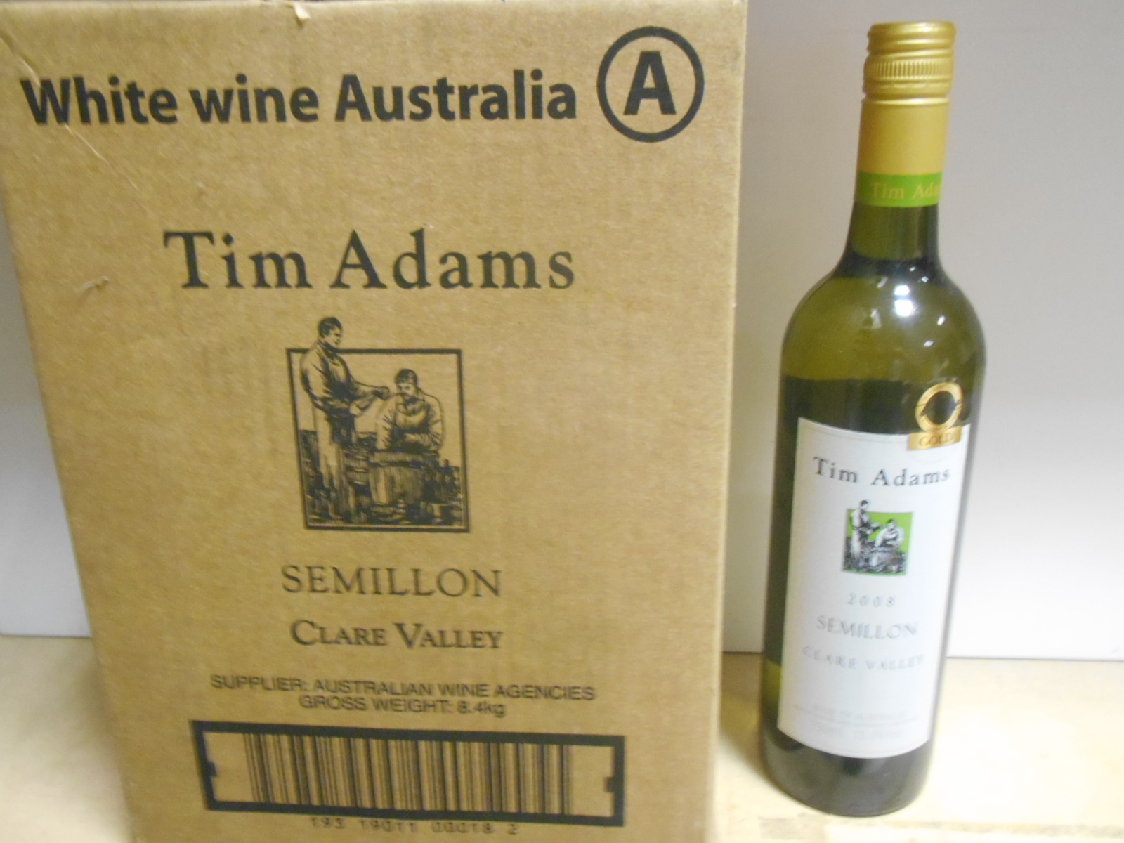 Tim Adams, Clare Valley Semillon 2008, 12 bottles