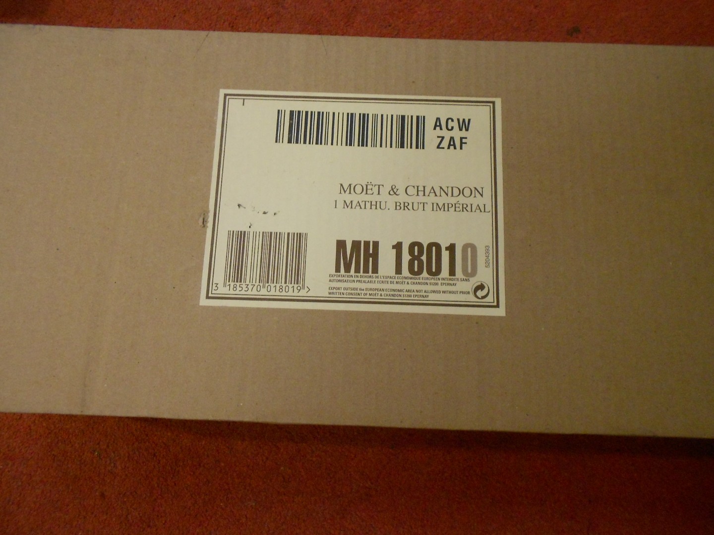 Moet et Chandon Champagne NV, one Methuselah (600cl) in owc - Image 3 of 3