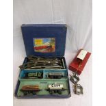 A Hornby clockwork O gauge No.201 Tank Goods Set and accessories.