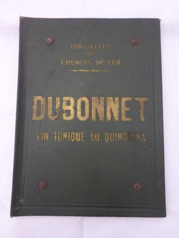 A Dubonnet menu holder with two unusual designs to the inside. - Image 2 of 2