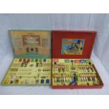 Yesterday's World Toy Shop - a Lott's Bricks Ltd. chemistry set and a boxed Merit Chemistry Outfit.