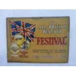 A Peek Frean & Co. Ltd. 'Festival' biscuit pictorial showcard - 'Grown, Milled, Made Under The