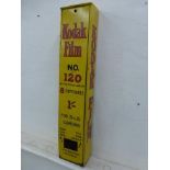 Yesterday's World Camera Shop - a Kodak Film No. 120 vending machine, repainted.