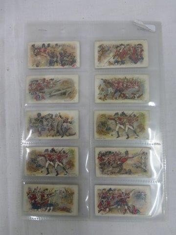 Faulkners - Our Gallant Grenadiers, 22 cigarette cards.