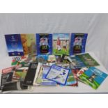 A collection of Arsenal Football Club programmes all relating to various cup finals and competitions