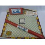 A Buccaneer board game by John Waddington Ltd including a rolled up original board.