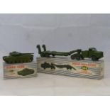 DINKY SUPERTOYS - Tank Transporter, no 660, good condition with inner card packaging, model good,