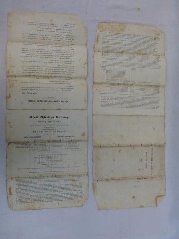 Great Western Railway ephemera relating to land acquisition in the parish of Twerton, to build a - Image 2 of 2