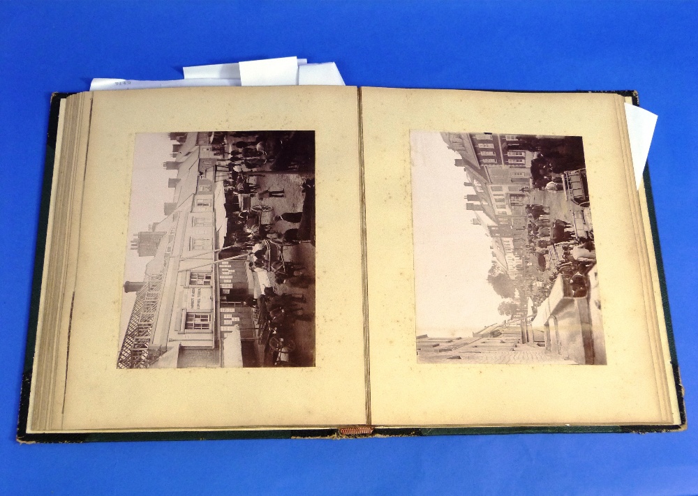 A 19thC Photograph Album; 1882-1888, relating to Honiton, Cambridge, Manchester and Spencer Murch - Image 2 of 2