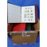 An Accumulation of Stamps and Covers in albums and loose contained in three boxes, with Great