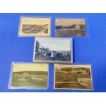 Goodwood Race Course; 36 cards, 1904 and later, real photo and printed, some postally used,