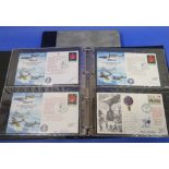 A Collection RAF AC series AC1-100 in two albums 140 covers,73 signed including 20 numbered and