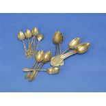 A set of six Victorian silver Teaspoons, by Sibray Hall & Co, hallmarked London, 1900 and 1901, with