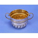 A Victorian silver Porringer, by Mappin & Webb (John Newton Mappin), hallmarked London, 1890,