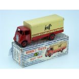 Dinky No.917 Guy Van "Spratts", red and cream, in striped box, box scruffy. THIS LOT WILL BE SOLD ON