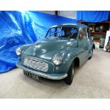 A 1955 Morris Minor Series 2 803cc 4-door 'split-screen' saloon car, Registration number: TYA 906