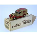 Brooklin Models BRK 16 1935 Dodge Van, Collectors' Gazette 50th Issue, red and gold, 1/43 scale cast