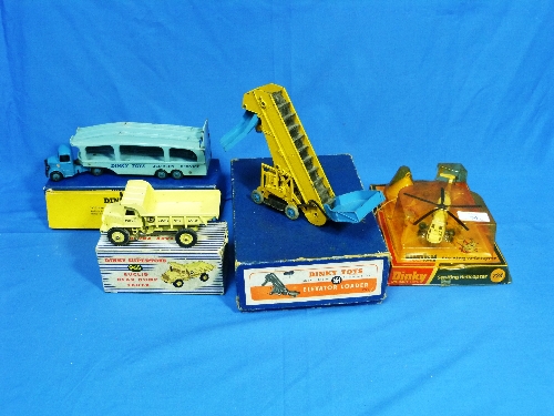 Dinky Toys No.581 Horse Box, maroon, 'British Railways', boxed, and No.965 Euclid Rear Dump Truck; - Image 3 of 3