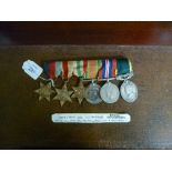 A W.W.II group of six Medals, to 2037989 Cpl. H. J. Arthur. R.E., comprising 1939-1945 Star, The