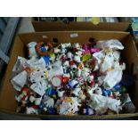 McDonald's; a collection of McDonald's and Walt Disney plastic toys, including Snoppy, 101