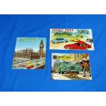 Dinky Toys U.K. catalogue 1958, 7/458/856, 28-pages, and Dinky Toys U.K. catalogue, 7th edition,