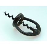 Corkscrew; a Plant's patent 'Magic' corkscrew, circa 1905, 4in (10cm) high. THIS LOT WILL BE SOLD ON