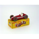 Dinky No.231 Maserati Racing Car, red, racing number '9', boxed. THIS LOT WILL BE SOLD ON FRIDAY