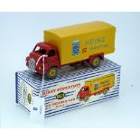 Dinky No.923 Big Bedford Van "Heinz", red and yellow with Baked Beans can, in striped Supertoys box.