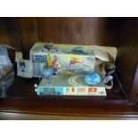 A German tinplate clockwork Remote Control Helicopter, circa 1950's, boxed. THIS LOT WILL BE SOLD ON