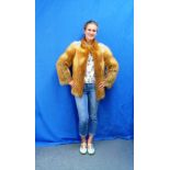 A vintage Red Fox Jacket, approx. size M. THIS LOT WILL BE SOLD ON SATURDAY 12TH SEPTEMBER