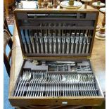 A Canteen of silver plated Cutlery by Mappin and Webb