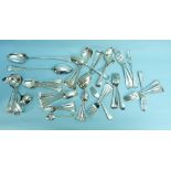 A forty-four piece part-table service of silver-plated Flatware (44)