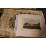 A quantity of framed items, to include prints, oils and watercolours.