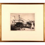 Mortimer Menpes, RBA, NEAC (1855-1938), 'Australian Watermill', etching, with drypoint, pencil