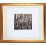 Henry Moore, OM, FBA (1898-1986), a limited edition mixed media print of standing figures, pencil