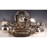 A small good selection of early 20th Century Sheffield silver plated items, to include an