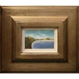 A vast selection of framed pictures, to include an English gouache coastal scene, an oil painting of