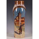 WITHDRAWN!!! Daniel Zuloaga, early 20th Century, Spanish, lustre vase, traditional decoration of