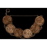 A six sovereign bracelet.