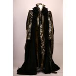 A Royal Opera House, Covent Garden, costume for Anna Bolena, 1988 Opera, the councillor's cloak,