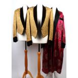 Two 1980s livery jackets, made for the Fleming's Hotel, London, by Cecil Gee, Liveries Division,